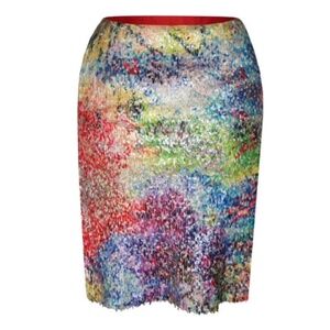 Vintage Jackie Rogers New York Multi Colored Sequin Skirt OOAK